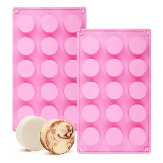 Silicone 15 Holes Cylinder Soap Mould — image 1