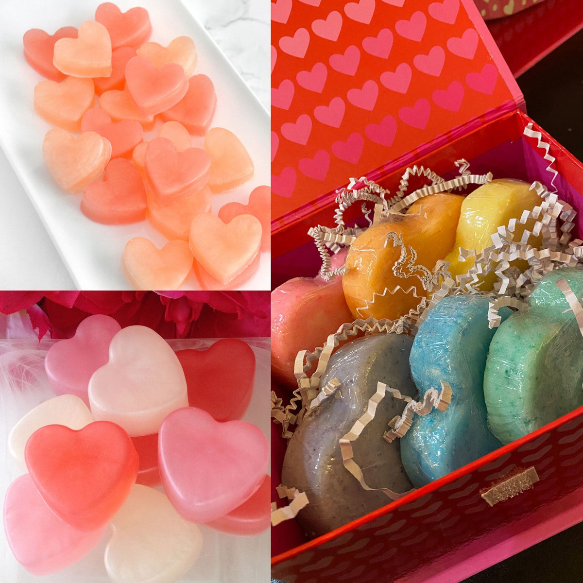 Silicone Heart Shape Soap Mould, 6 Cavity — image 7