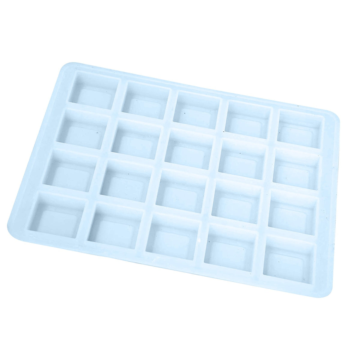 Silicone Square Shape Soap Mould, 20 Cavity — image 3