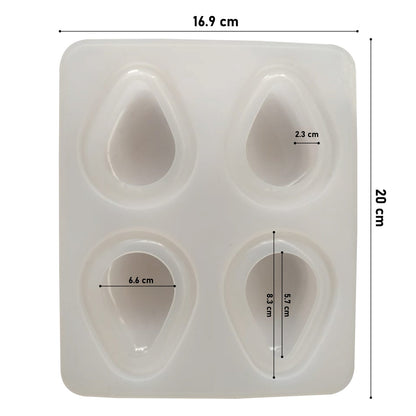 Silicone Easter Egg Soap Mould, 4 Cavity — image 2