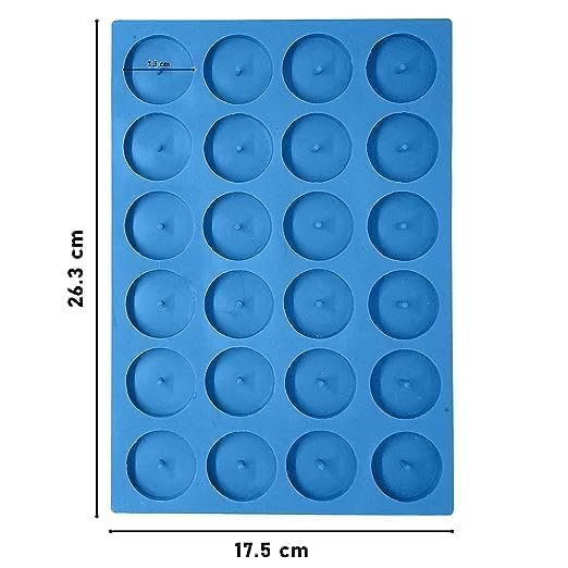 Silicone Tealight Candle Moulds, 24 Cavity — image 2