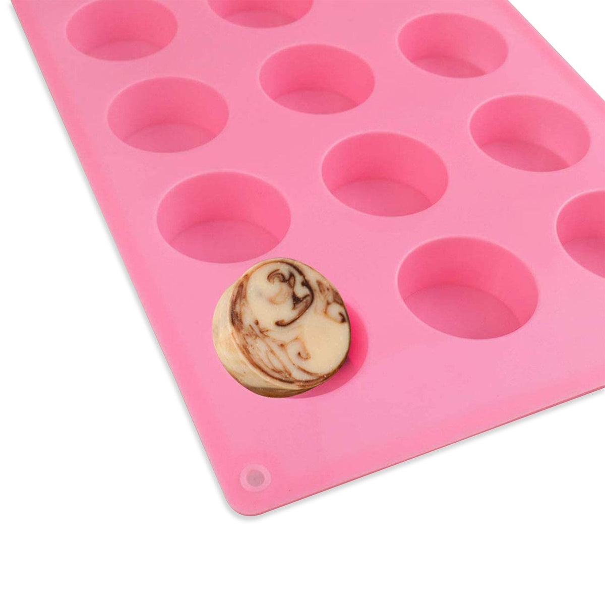 Silicone 15 Holes Cylinder Soap Mould — image 3