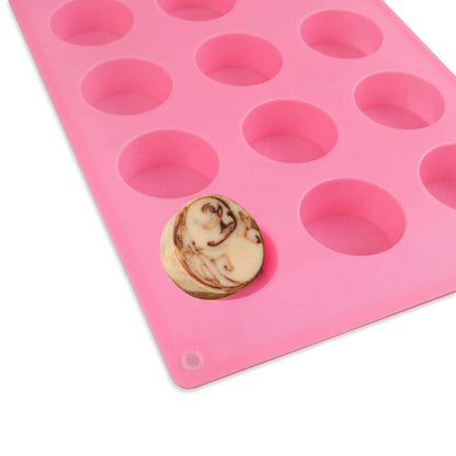 Silicone 15 Holes Cylinder Soap Mould — image 3