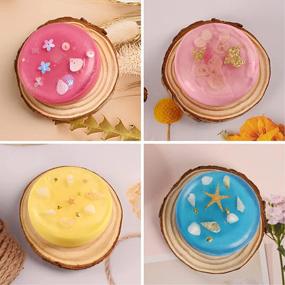 Silicone Round Soap Moulds, 4 Cavity — image 3