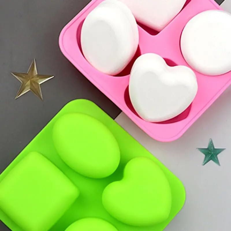 Silicone 4 in 1 Multi Shape Soap Mould — image 4