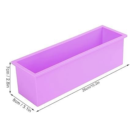 Silicone Rectangular Shape Soap Mould — image 2