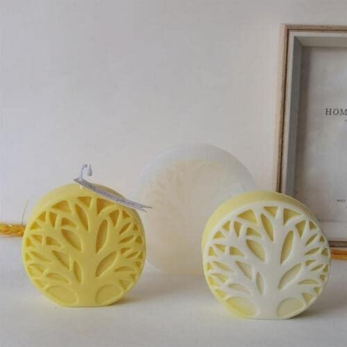 Silicone Round Tree Candle Mould — image 5