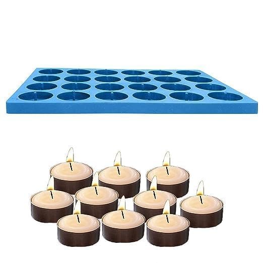 Silicone Tealight Candle Moulds, 24 Cavity — image 4