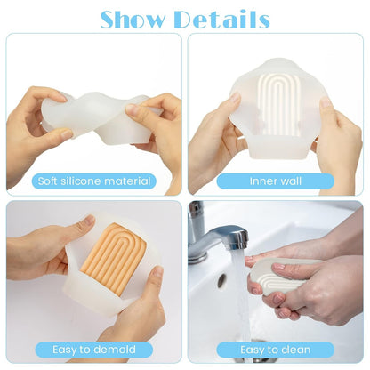 Silicone Rainbow Arch U-Shaped Candle Mould — image 4