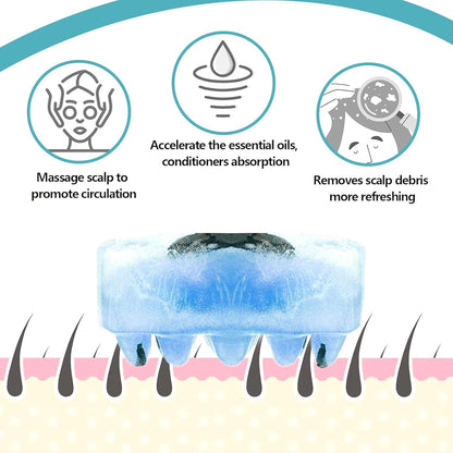 Silicone Oval Massage Soap Mould, 4 Cavity — image 5