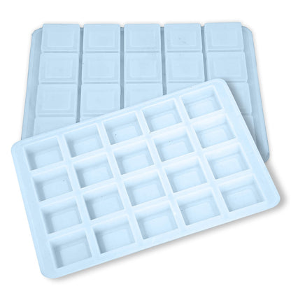 Silicone Square Shape Soap Mould, 20 Cavity — image 4