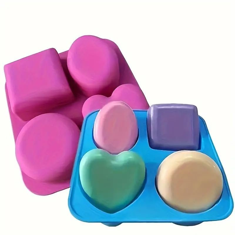 Silicone 4 in 1 Multi Shape Soap Mould — image 2