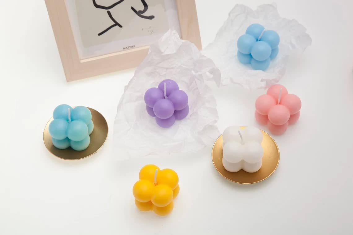 Silicone Bubble Candle Mould, 2 Big & 2 Small Bubble — image 5