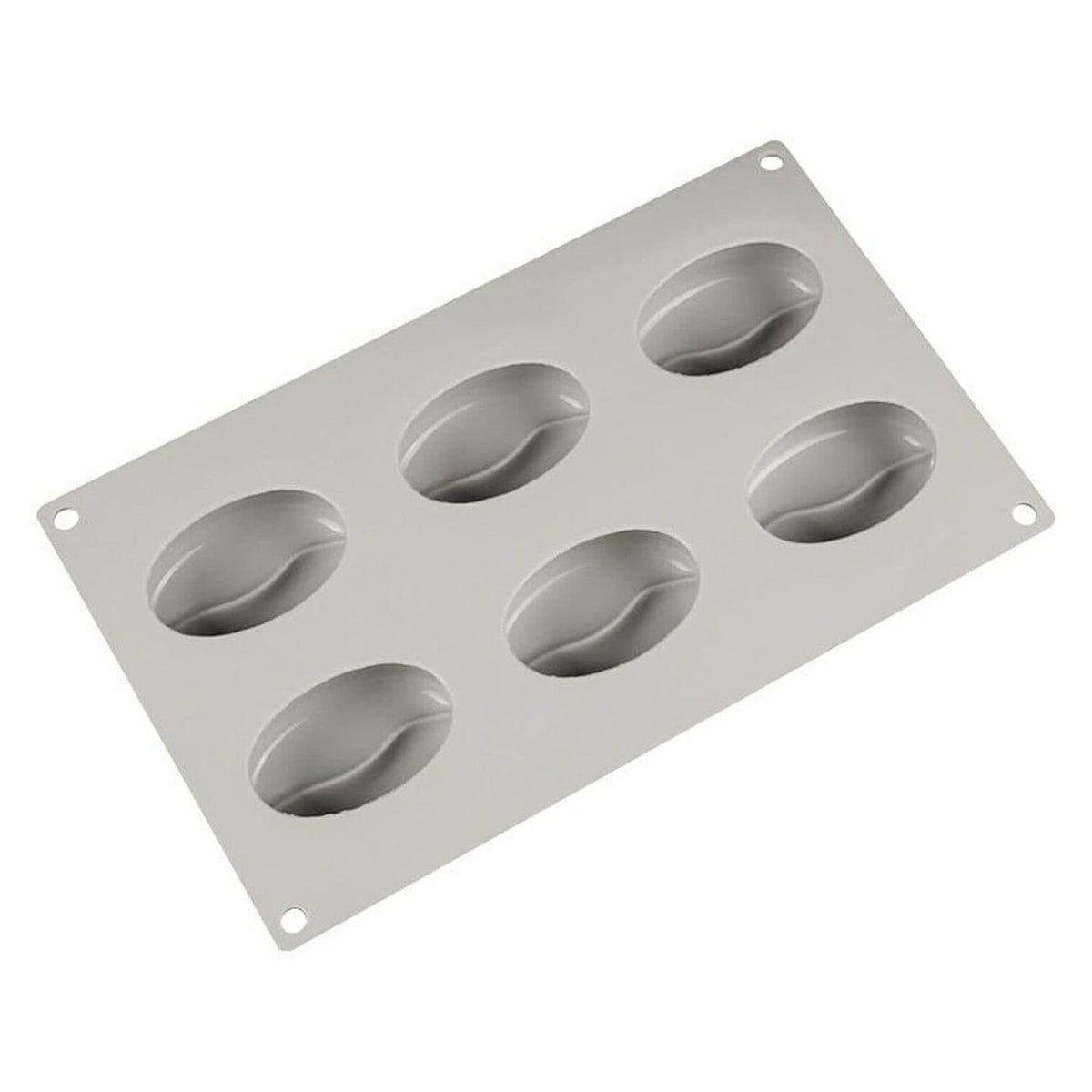 Silicone Coffee Bean Shape Mould, 6 Cavity — image 4