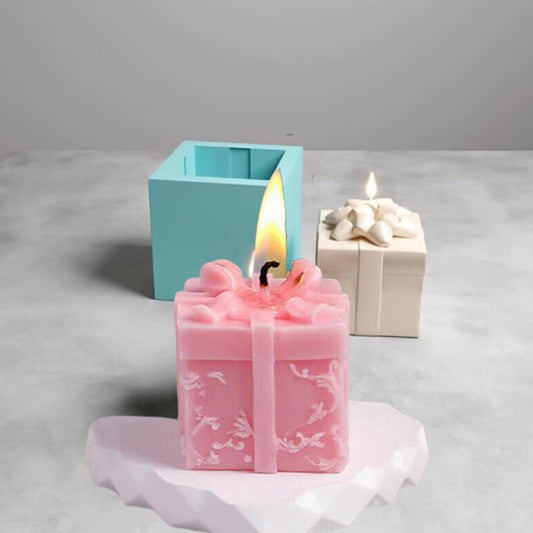 Silicone Gift Box Candle Mould — image 1