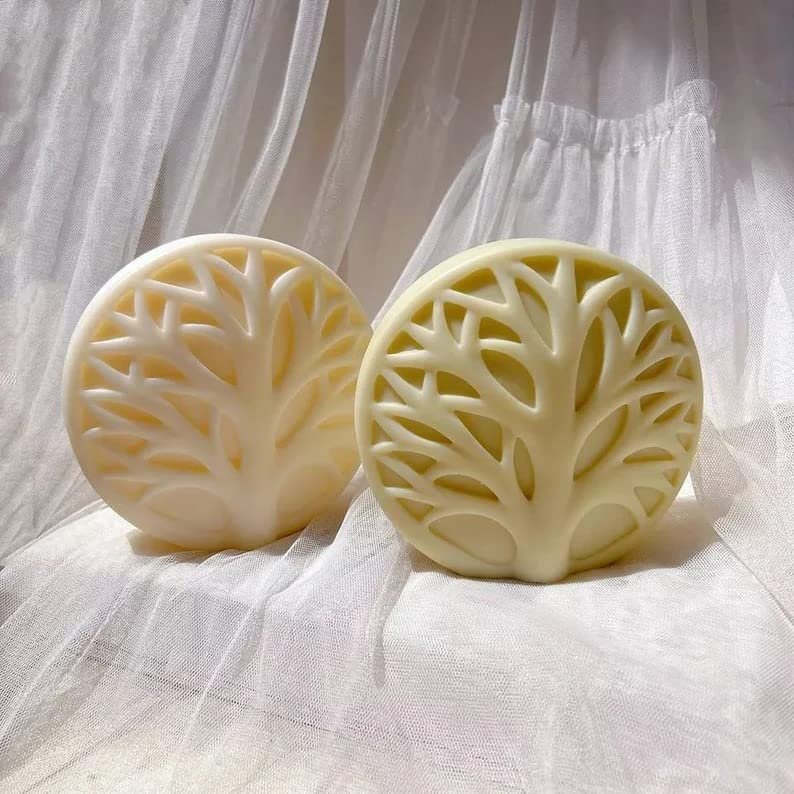 Silicone Round Tree Candle Mould — image 6