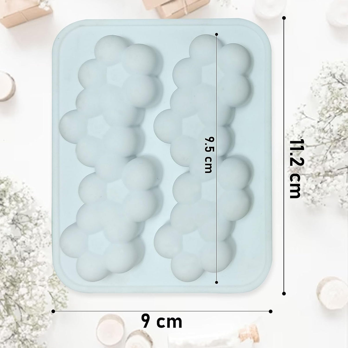 Silicone Bubble Candle Mould, Multi Purpose Use — image 2