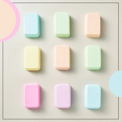 Silicone Rectangle Shape Round Edges Soap Mould, 12 Cavity — image 7