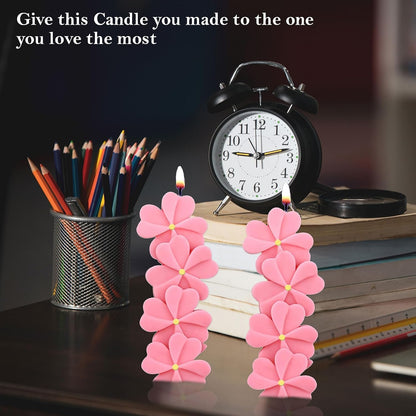Heart Flower Shape Candle Mould, 2 Cavity — image 4
