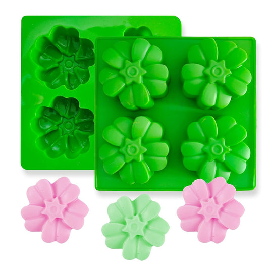 Silicone Flower Shape Mould, 4 Cavity — image 1