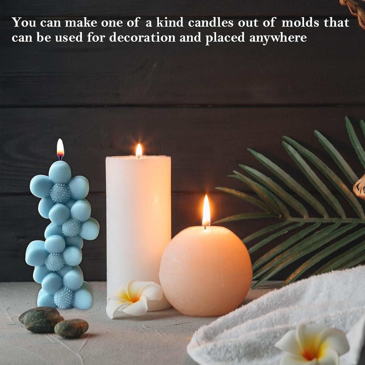 Silicone Bubble Candle Mould, Multi Purpose Use — image 5