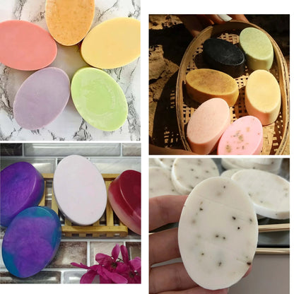 Silicone Oval Soap Mould, 9 Cavity — image 7