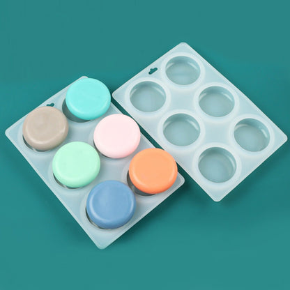 Silicone Round Soap Mould, 6 Cavity — image 6