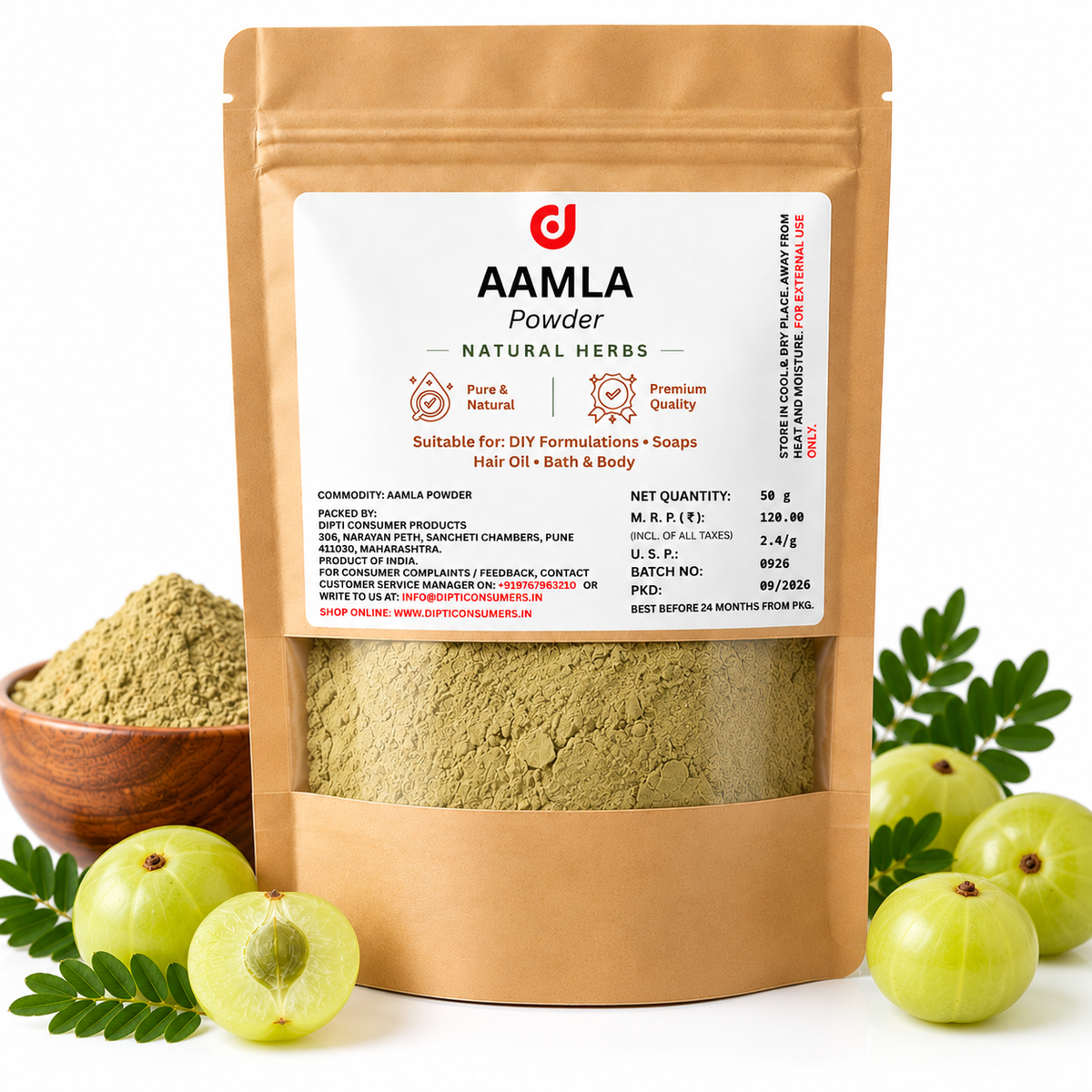 Herbs – Amla Powder (Indian Gooseberry)