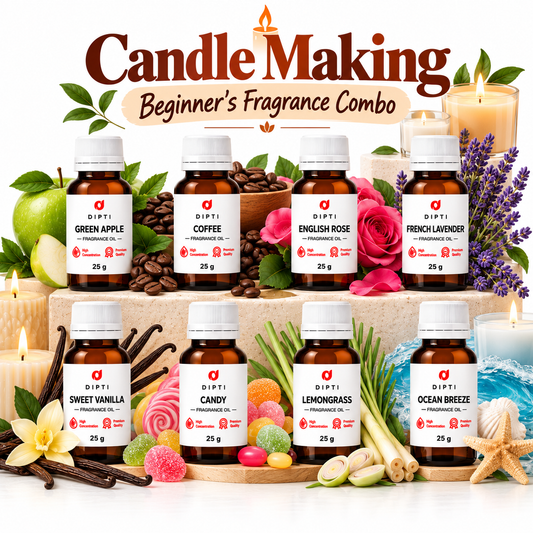 Candle Making Beginner's Fragrance Combo | 8 Fragrances