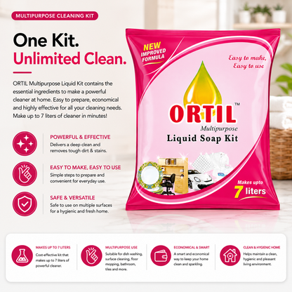 ORTIL MULTIKLEEN – Multipurpose Liquid Soap Kit