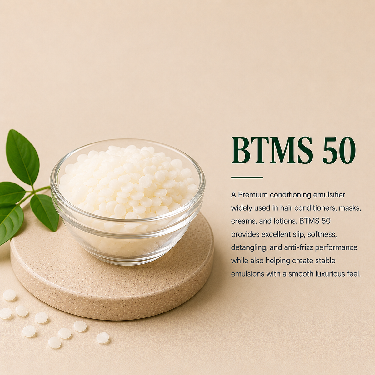 BTC – Behentrimonium Chloride - Conditioner & Emulsifier