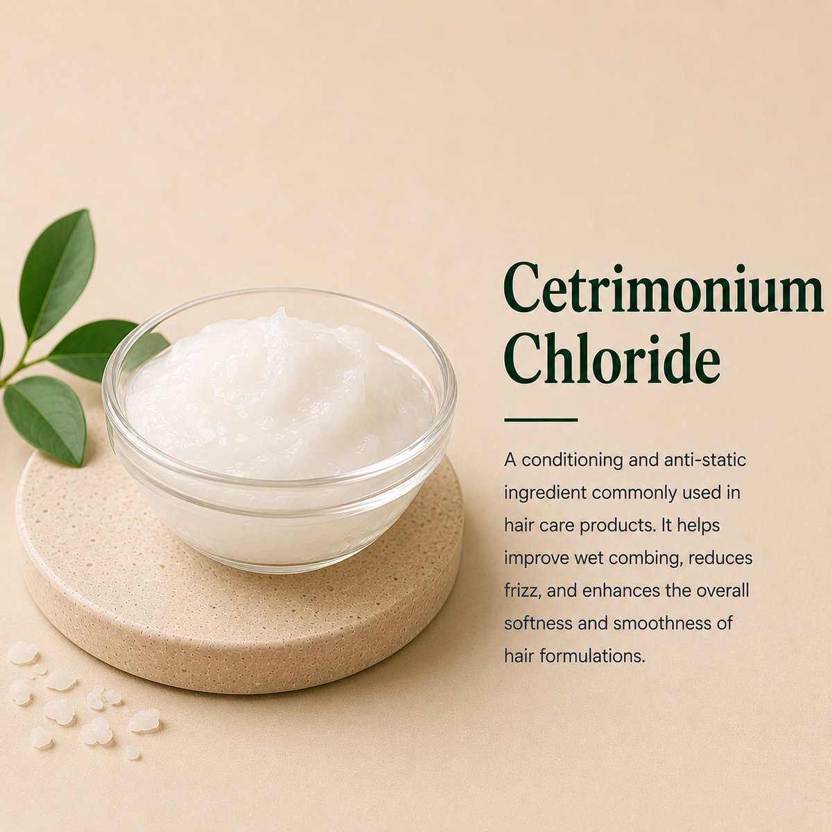 Cetrimonium Chloride - Thickener, Conditioner & Emulsifier