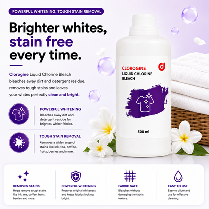 CLOROGINE – Liquid Chlorine Bleach