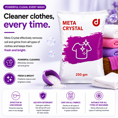 META CRYSTAL – Laundry Booster Powder