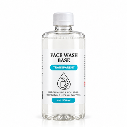 Face Wash - TRANSPARENT Liquid Base