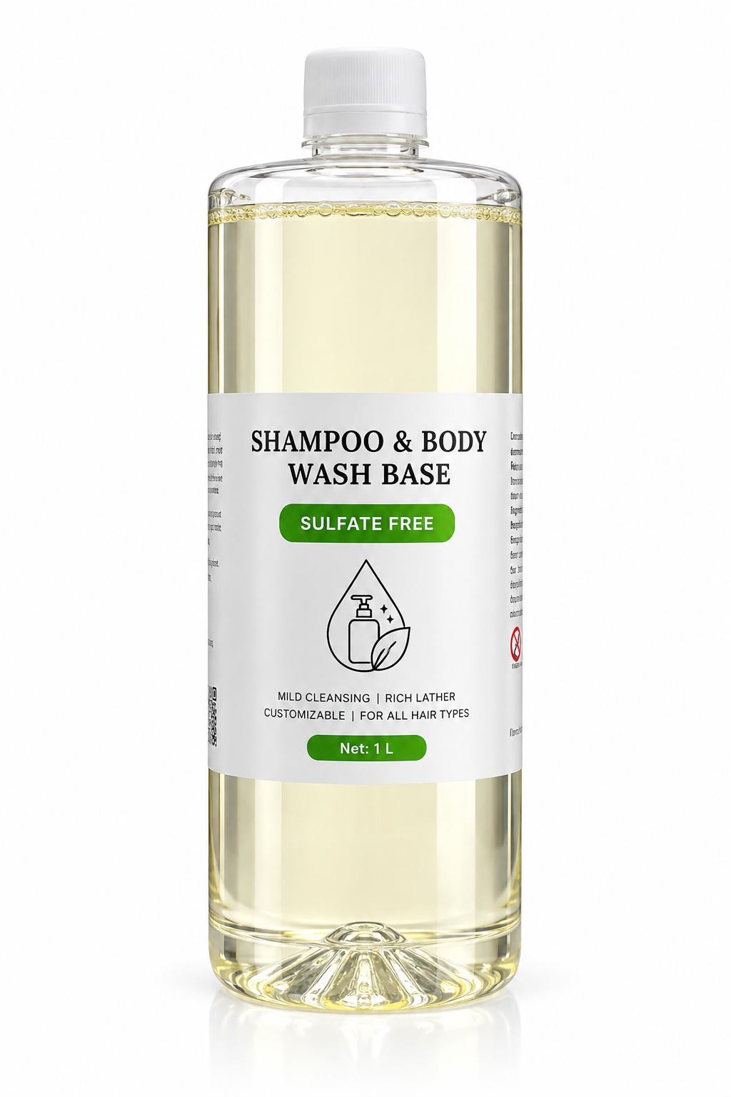 Shampoo & Body Wash - Liquid SULFATE FREE  2-in-1 Base