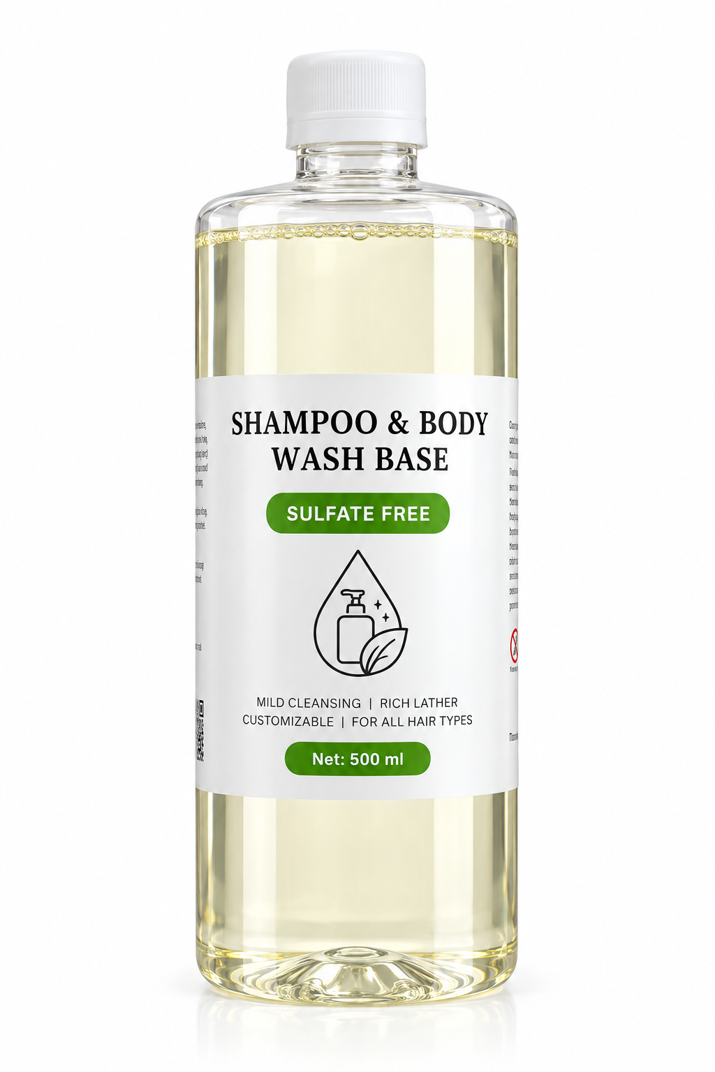 Shampoo & Body Wash - Liquid SULFATE FREE  2-in-1 Base