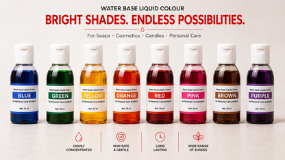 LIQUID WATER-SOLUBLE COLOURS