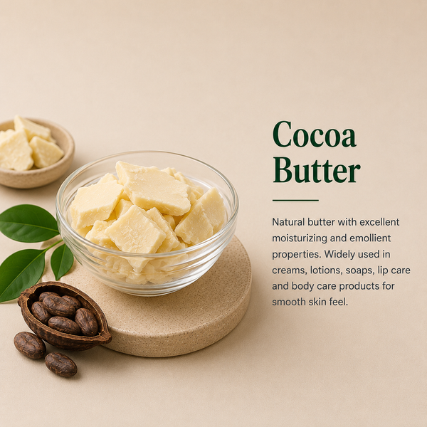 Cocoa Butter  I DIY Skincare & Haircare Ingredient