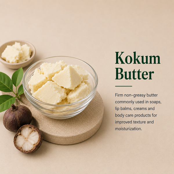Kokum Butter  I DIY Skincare & Haircare Ingredient