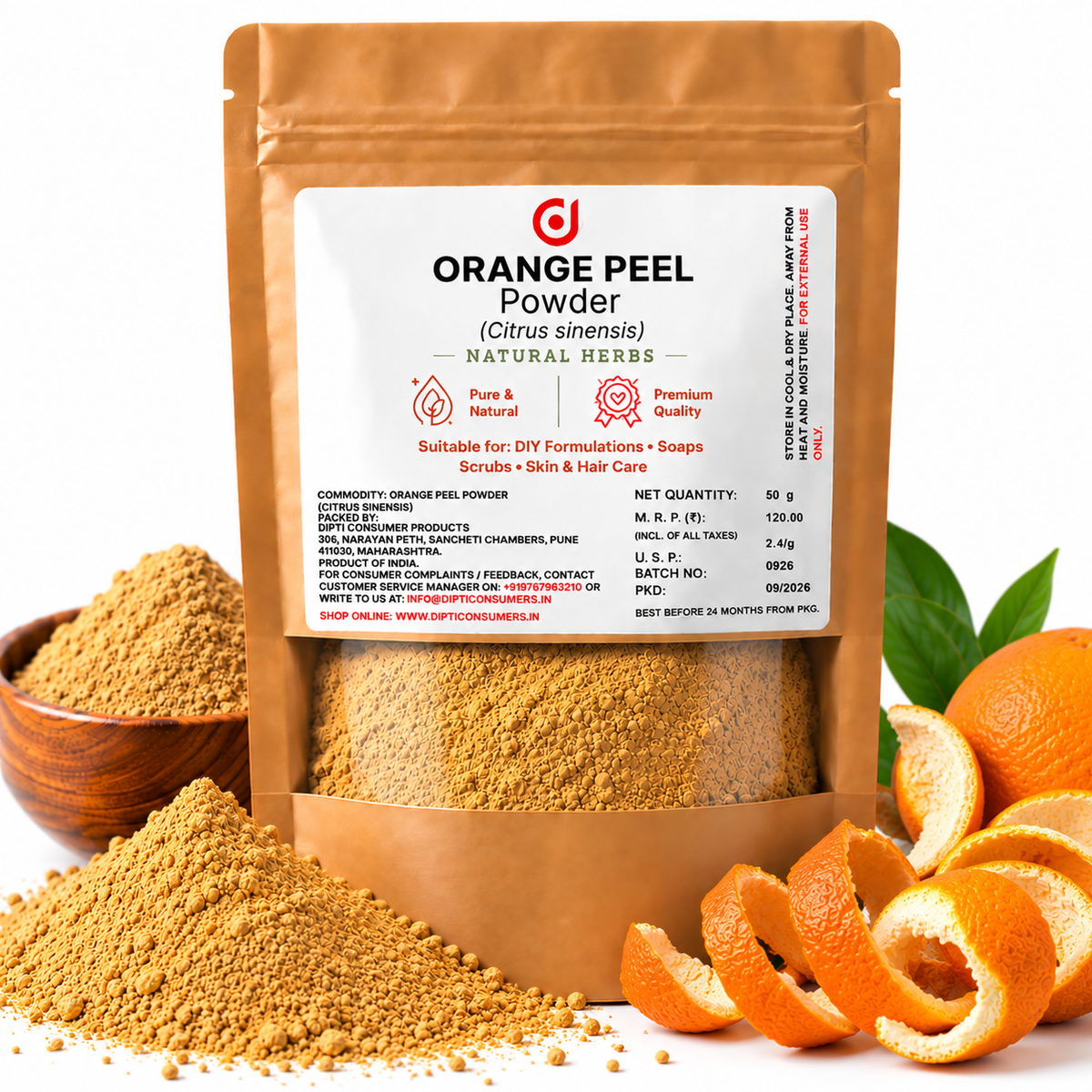 Herbs - Orange Peel Powder