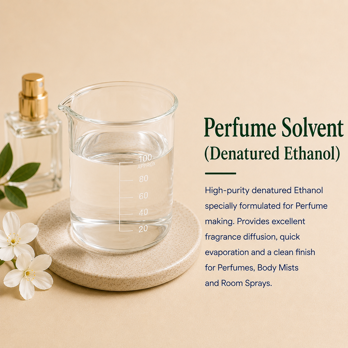 Perfume Solvent (Denatured Ethanol) - Perfume Making Ingredient