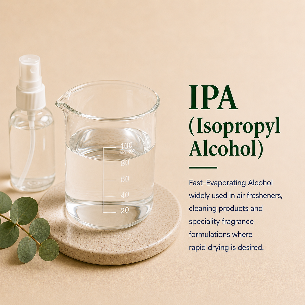 IPA - Isopropyl Alcohol (99.5%)  | Perfume Making Ingredient