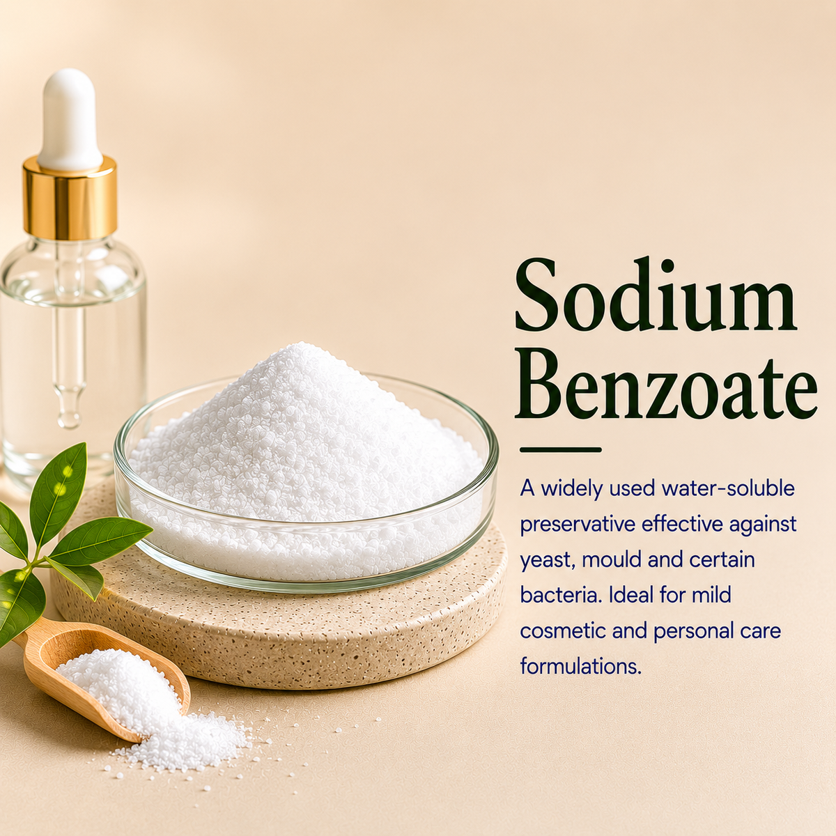Sodium Benzoate - Preservative & Stability Ingredient