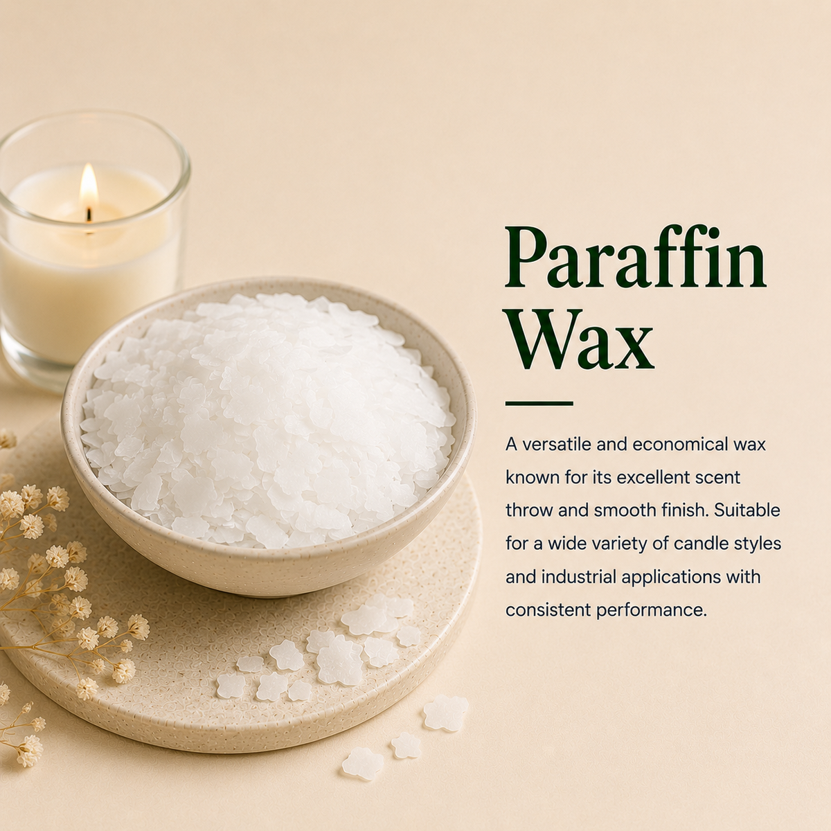 Paraffin Wax | Wax  For Candles & Cosmetics