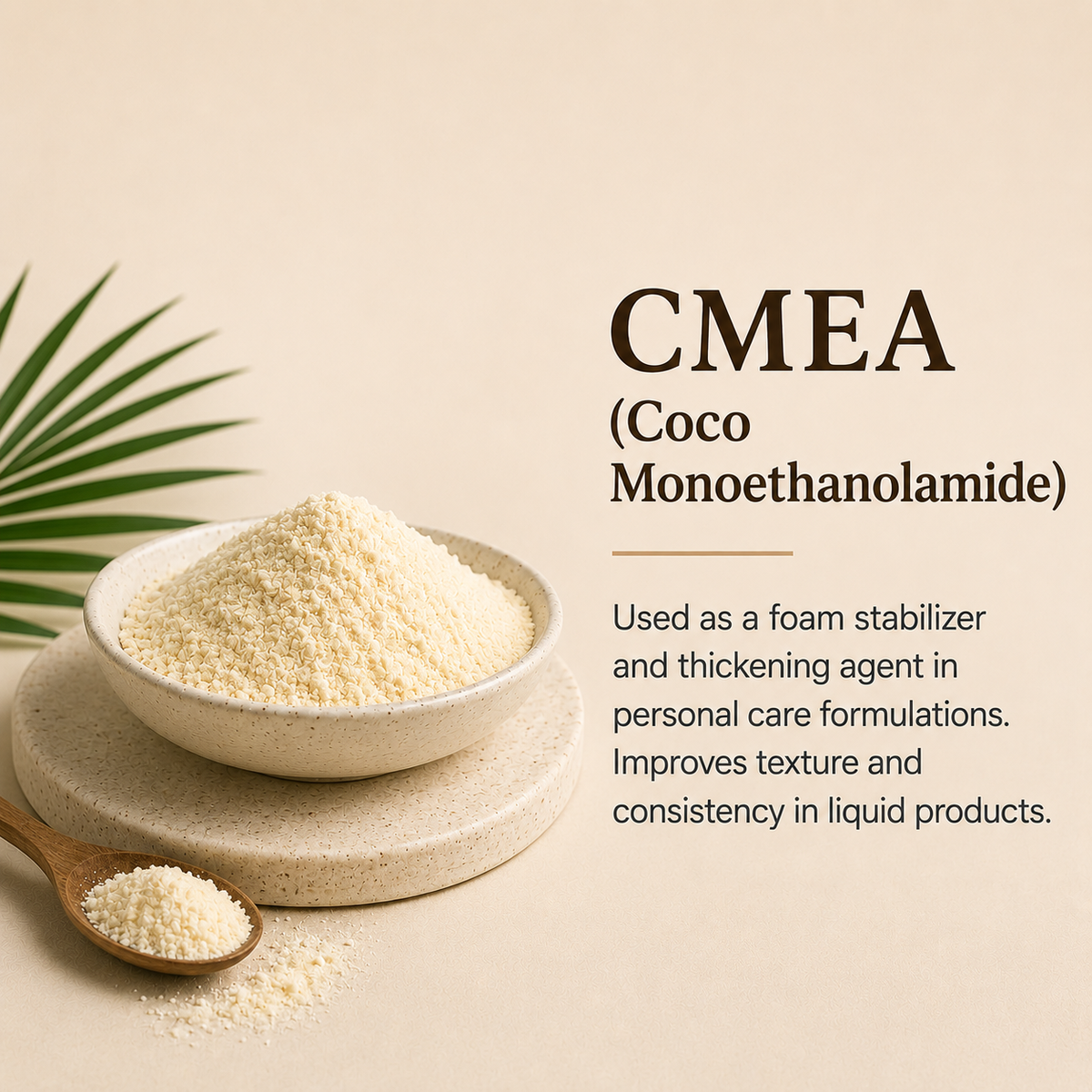 CMEA – Coco Monoethanolamide | Thickeners , Cleanser & Surfactant