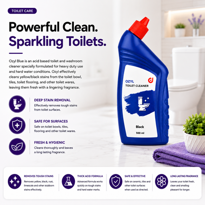 Ozyl Toilet Cleaner - Black