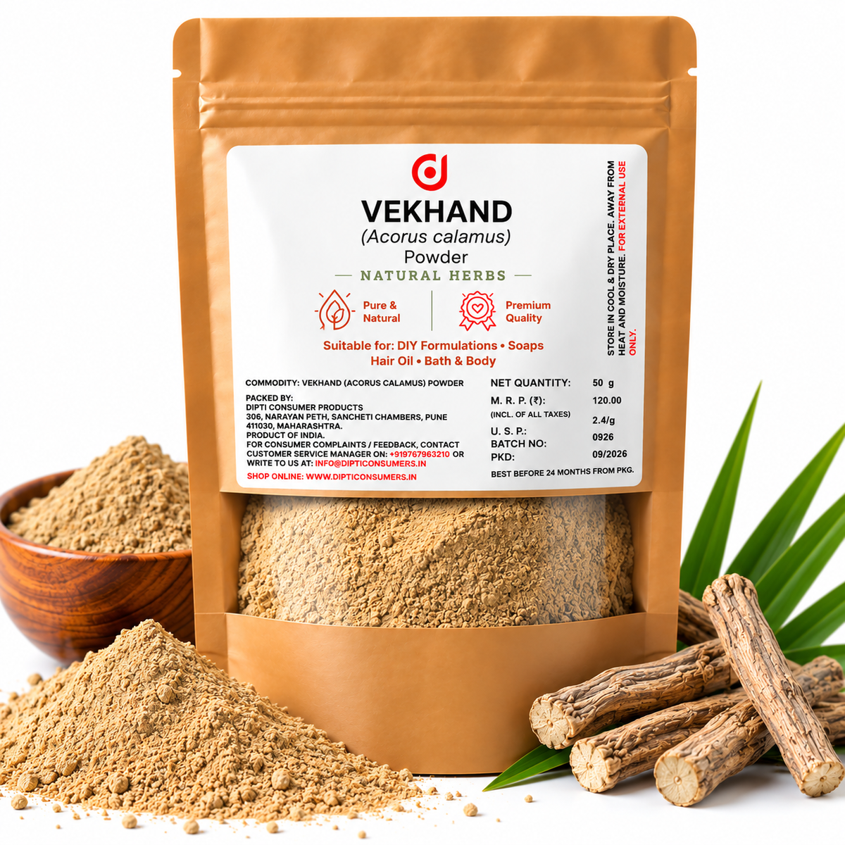 Herbs – Vekhand ( Vacha / Sweet Flag)