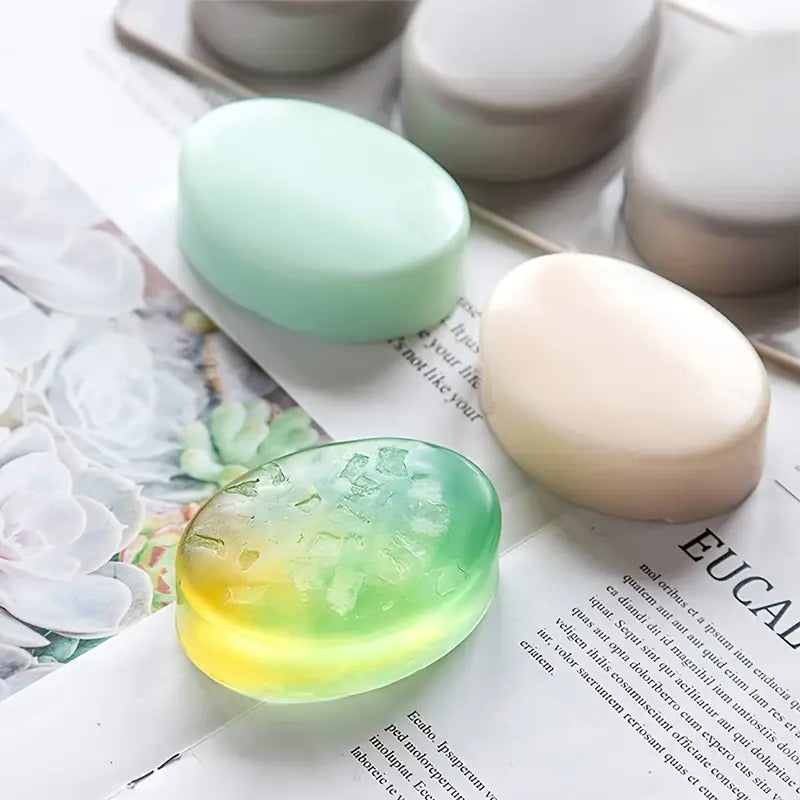 Silicone Oval Soap Mould, 4 Cavity — image 6